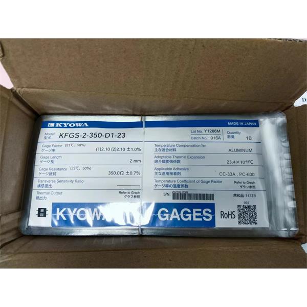 日本KYOWA應(yīng)力測(cè)量應(yīng)變片KFGS-30-120-C1-16 L15C3S