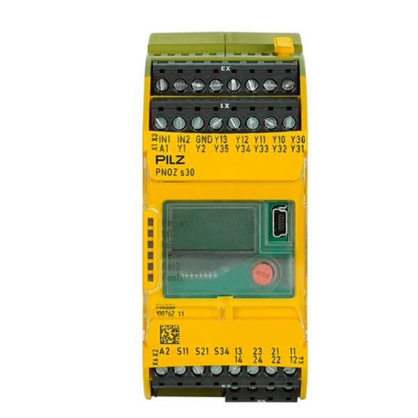 PILZ皮爾茲德國(guó)安全繼電器 PNOZ X3 42VAC 24VDC 3n/o 1n/c 1so